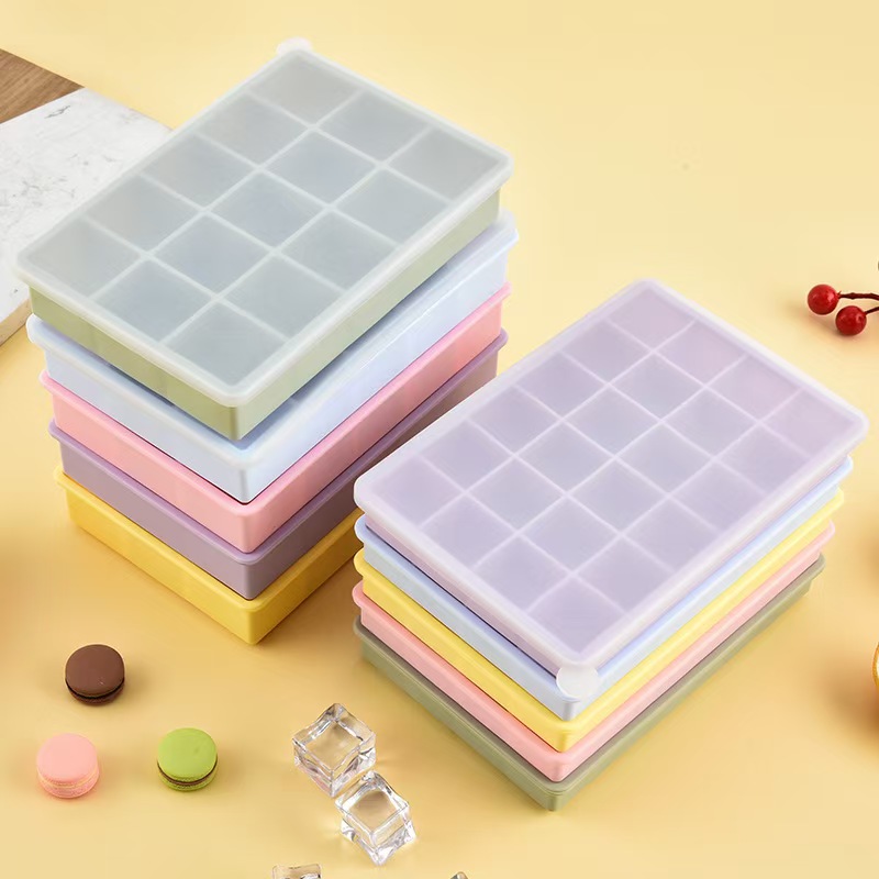 Ice Mold Sphere - แม่พิมพ์น้ำแข็งก้อนซิลิโคน24ช่องแม่พิมพ์ถาดทรงลูกบาศก์น้ำแข็งก้อนทรงสี่เหลี่ยมขนาดใหญ่เครื่องทำน้ำแข็งก้อนปลอดสารพิษทนทานเครื่องทำน้ำแข็งไวน์ผับบาร์ทนทาน