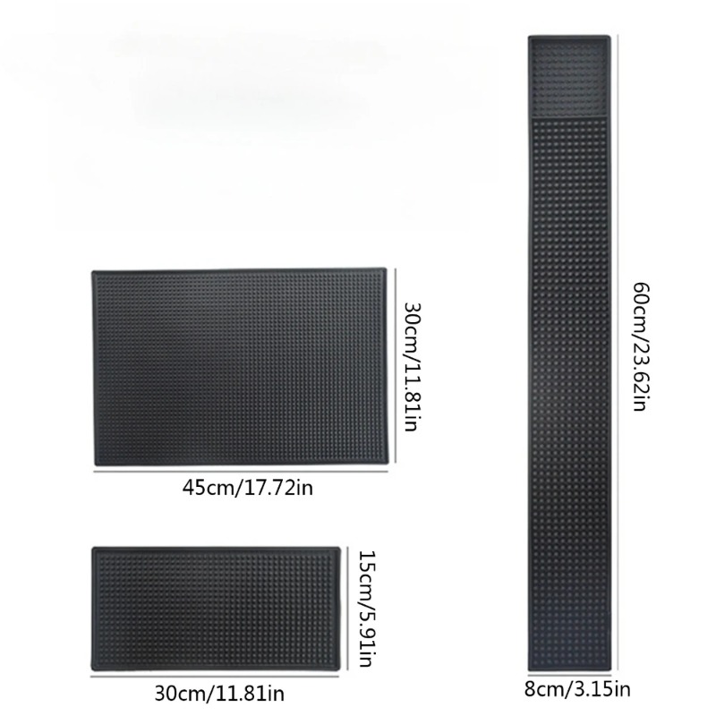 Bar Mat Rubber - แผ่นรองบาร์ แผ่นยางรองจาน แผ่นรองกันลื่น แผ่นรองแก้วทนความร้อน แผ่นรองบาร์เทนเดอร์ แผ่นรองคาเฟ่