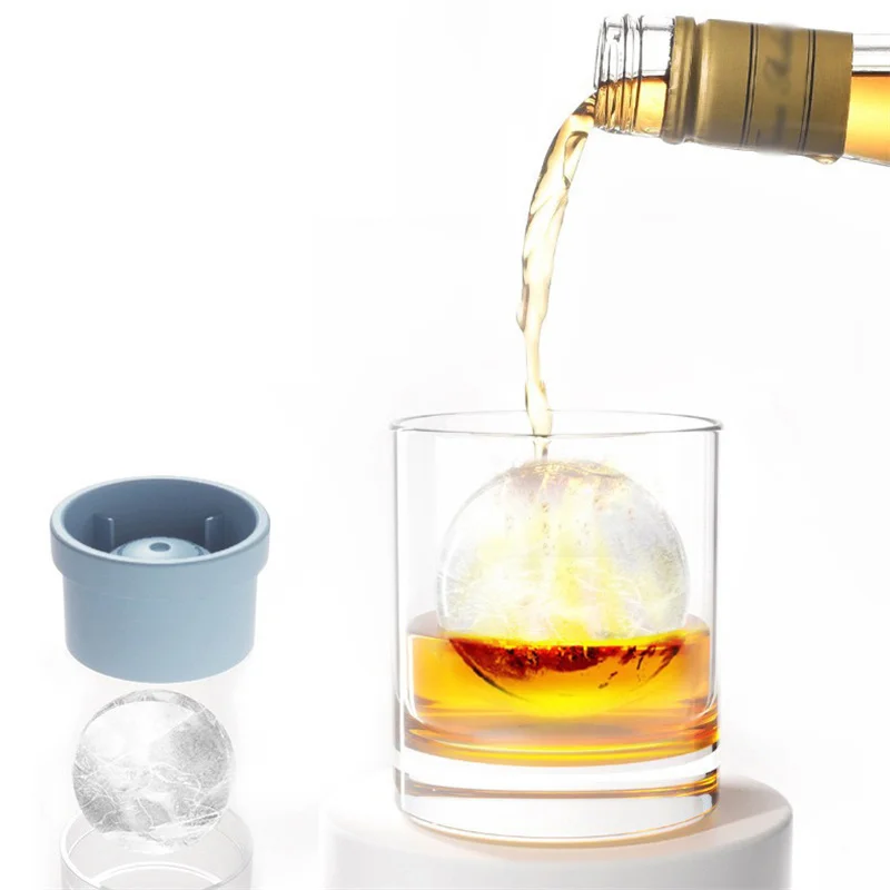 แม่พิมพ์ซิลิโคนทรงกลมสำหรับทำน - Ice Mold Sphere บทวิจารณ์และราคา