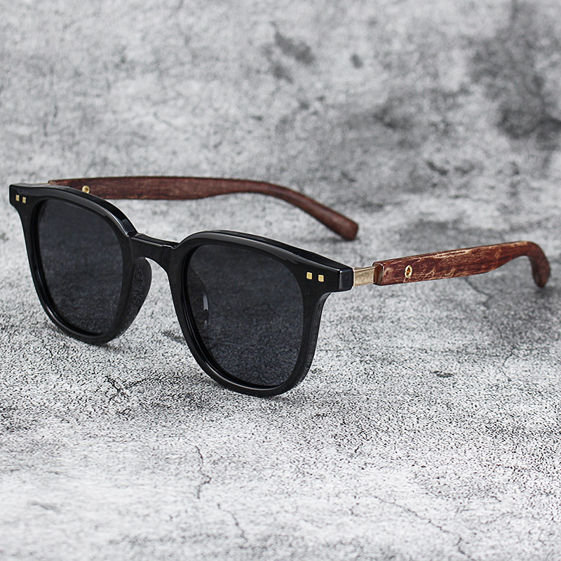 แว่นกันแดดกรอบไม้สไตล์วินเทจสำ - Old Fashioned Glass บทวิจารณ์และราคา