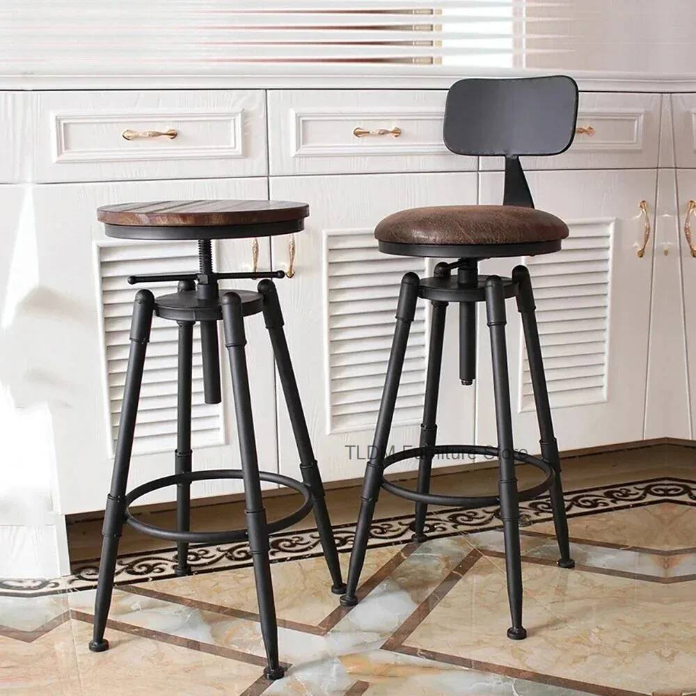 เก้าอี้บาร์เหล็กสไตล์เรโทร ปรั - Home Bar Seating บทวิจารณ์และราคา