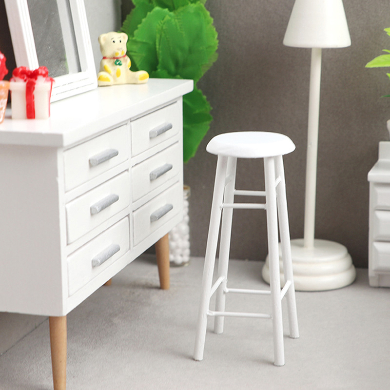 บ้านตุ๊กตา1:12เก้าอี้สตูลบาร์ส - Home Bar Stools บทวิจารณ์และราคา