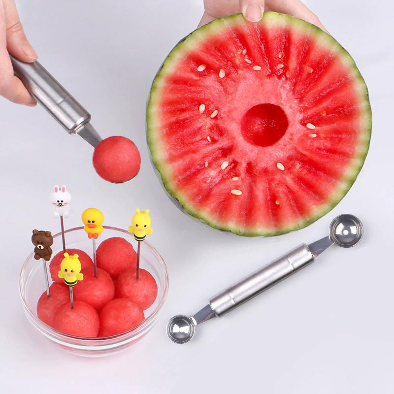  ที่ตักผลไม้แบบสองหัว มีดแกะส - Ice Pick Pick บทวิจารณ์และราคา