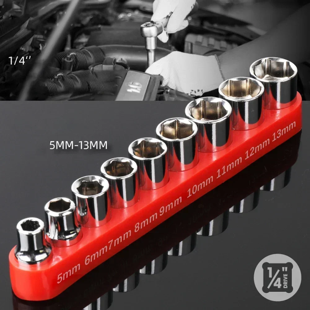 9ชิ้นไดรฟ์1/4นิ้ว5-13มม. ตัวแป - Home Bar Supplies บทวิจารณ์และราคา
