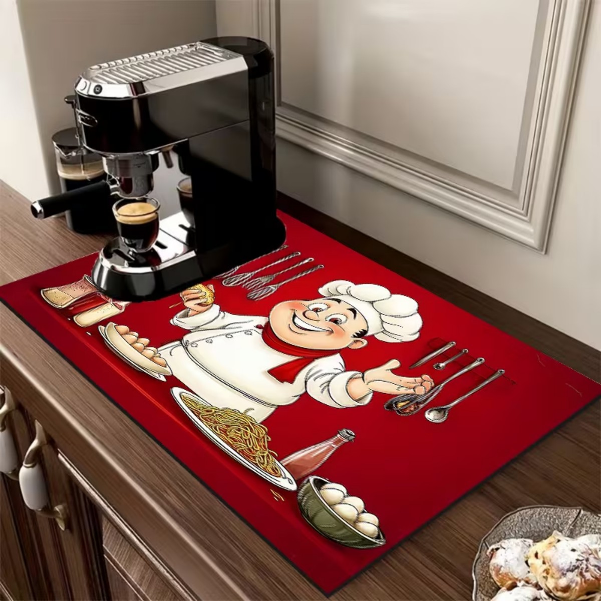 แผ่นรองจานครัวทรงสี่เหลี่ยม ฐา - Bar Mat Rubber บทวิจารณ์และราคา
